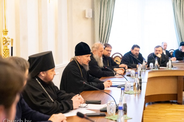 Митрополит Вениамин возглавил совещание по вопросам совершенствования деятельности высших духовных учебных заведений Белорусского Экзархата