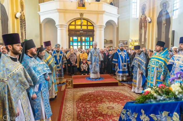 В праздник Благовещения Пресвятой Богородицы Митрополит Вениамин возглавил престольное торжество в Ляденском мужском монастыре [+ВИДЕО]