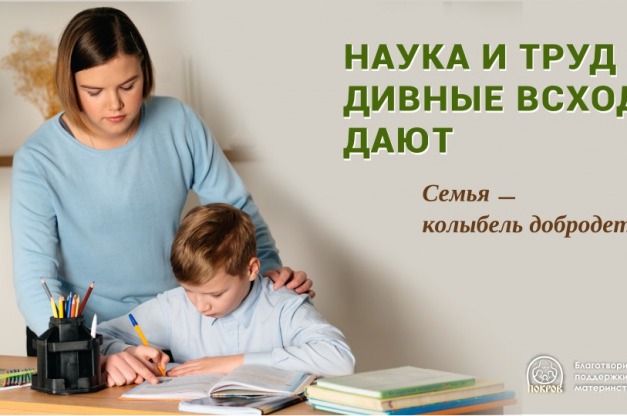 Благотворительный фонд поддержки семьи, материнства и детства «Покров» разработал фотовыставку «Семья — колыбель добродетелей», посвященную ценности семьи и семейным добродетелям